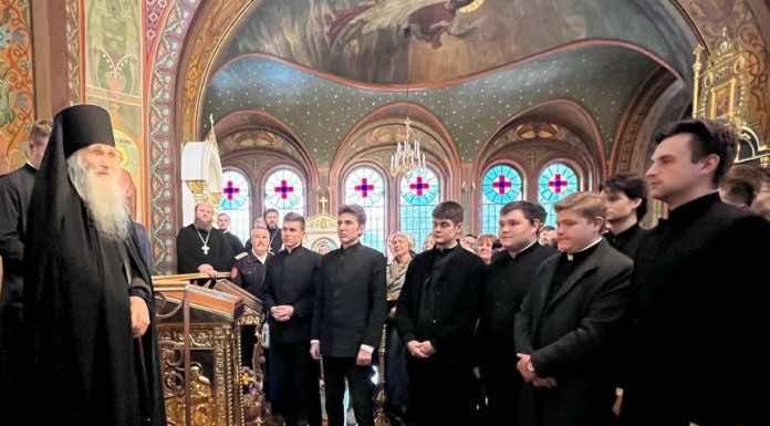 Схиархимандрит Илий (Ноздрин) встретился со студентами Екатеринодарской духовной семинарии