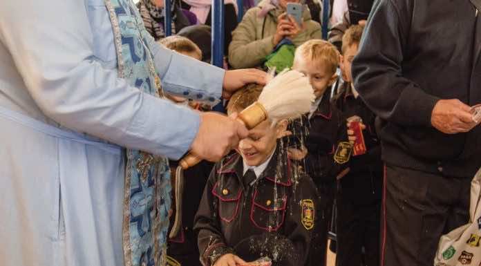 В праздник Покрова Богородицы в храмах Кубани прошло традиционное посвящение в казачата