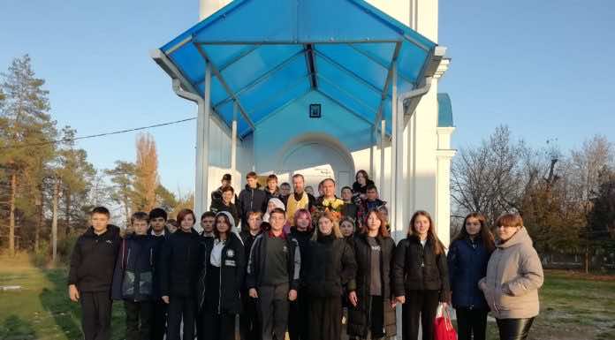 Школьники посетили храм в станице Львовской