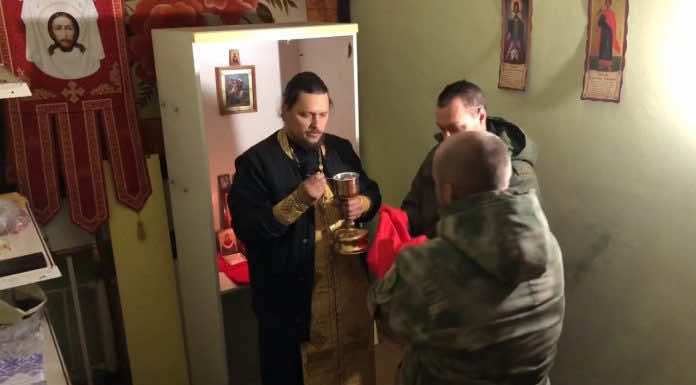 Священник совершил поездку в зону боевых действий СВО