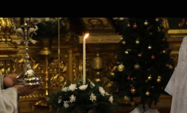 Видеосюжет. Митрополит Григорий совершил Литургию в Рождественский сочельник