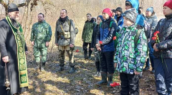 В день годовщины начала СВО в 17-м Полтавском благочинии прошла патриотическая акция