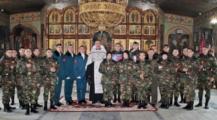 В храме Святой Троицы станицы Динской прошла краевая акция «Эстафета памяти»