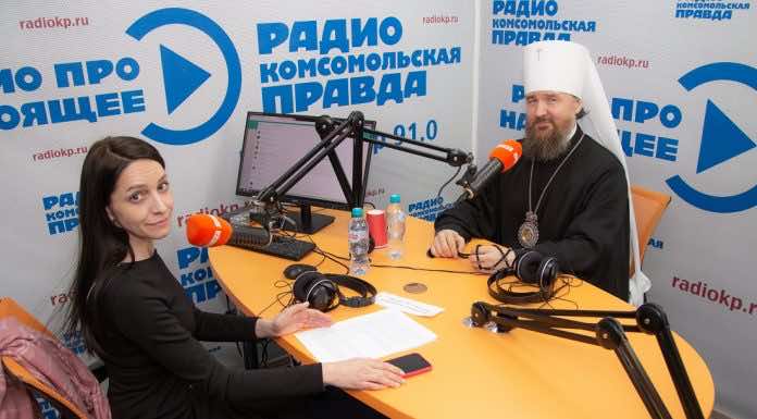 Митрополит Григорий ответил на вопросы в прямом эфире радио «Комсомольской правды» в Краснодаре