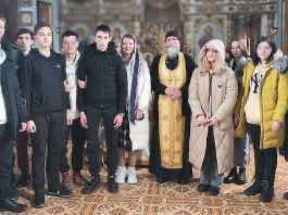 Священник встретился с учащимися Апшеронского лесхоз-техникума