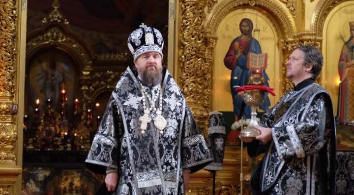 Митрополит Григорий совершил первую в Великом посту Литургию Преждеосвященных Даров