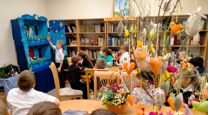 Ученик школы № 1 станицы Динской провел для одноклассников экскурсию по храму