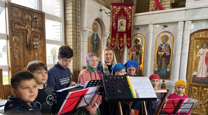 В храме святителя Спиридона в станице Северской совершена первая детская Литургия