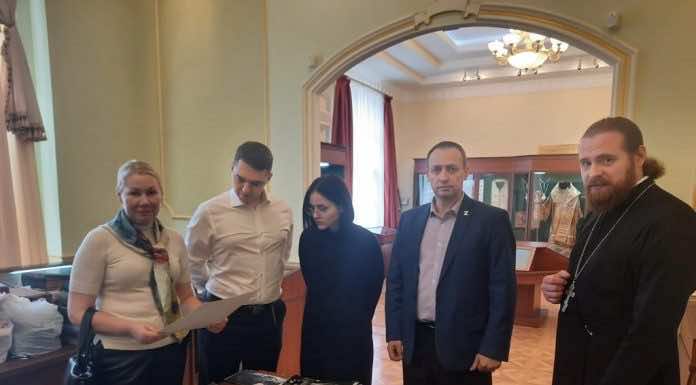 Сотрудники Исторического парка «Россия — моя история» посетили музей Екатеринодарской духовной семинарии