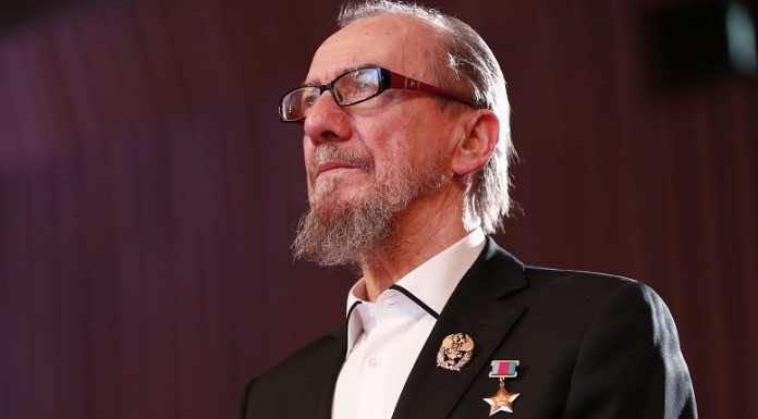Святейший Патриарх Кирилл поздравил Виктора Захарченко с 85-летним юбилеем