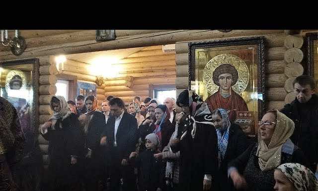 Видеосюжет. Храм 40-ка Севастийских мучеников отметил престольный праздник с митрополитом Григорием