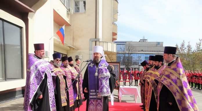 Митрополит Григорий совершил молебен на открытии выставки-ярмарки «Вербная неделя в Екатеринодаре»