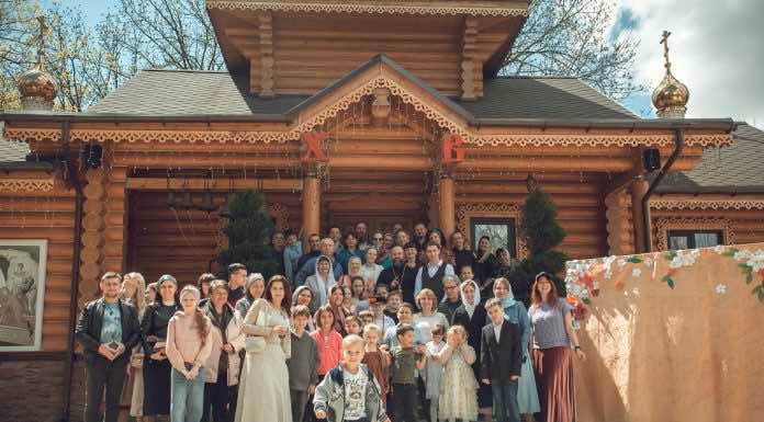 Пасхальный праздник в храме при Кубанском аграрном университете