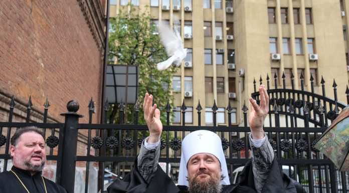 Митрополит Григорий возглавил престольный праздник Благовещенского храма города Краснодара