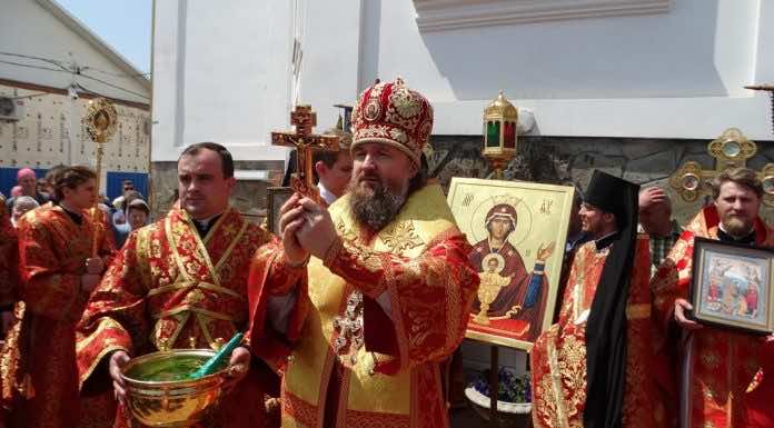Митрополит Григорий возглавил престольный праздник храма иконы Божией Матери «Неупиваемая Чаша»