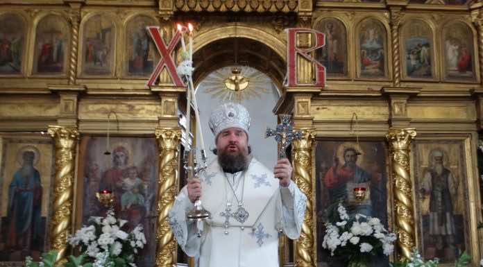 Митрополит Григорий совершил Литургию в храме Вознесения Господня станицы Пластуновской