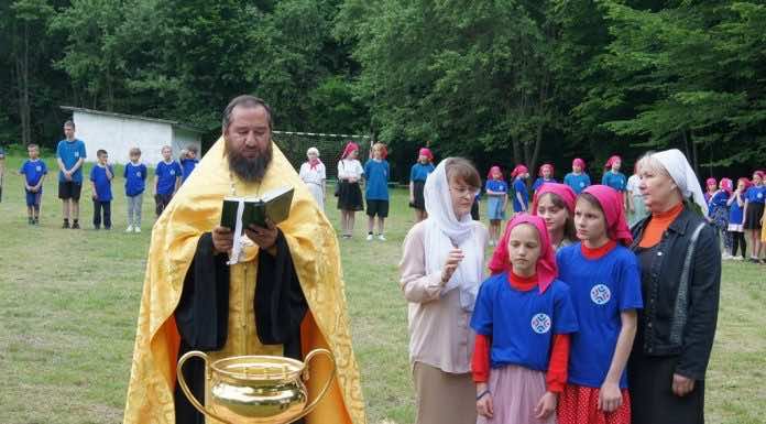 В детском православном центре «Горний Посад» открылась первая смена