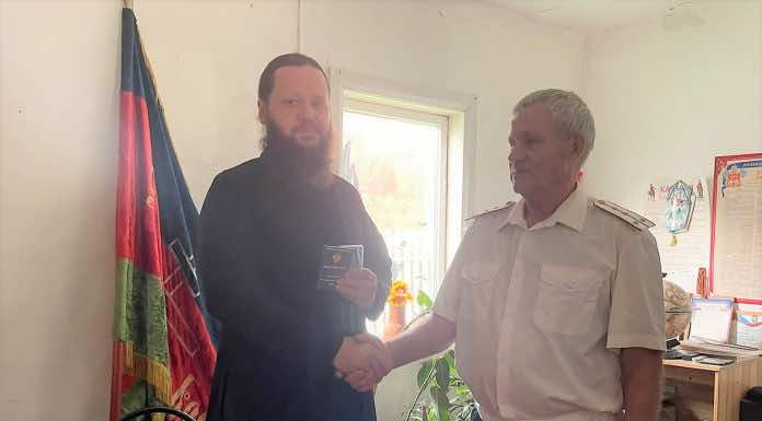 Благочинный награжден медалью за заслуги перед казачеством