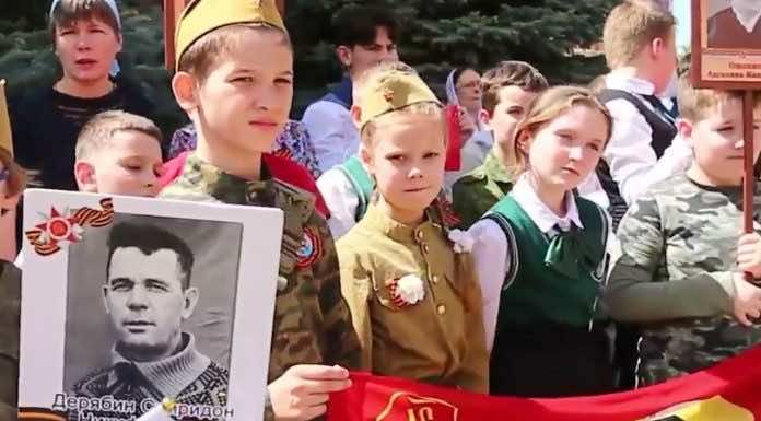 Видеосюжет. Праздник Дня Победы в Православной школе Краснодара