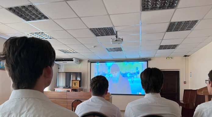 Студенты Екатеринодарской семинарии посмотрели фильм о митрополите Исидоре «Жизнь в служении»