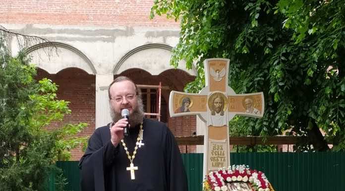 В Кубанском государственном университете отметили престольный праздник строящегося храма святых Кирилла и Мефодия