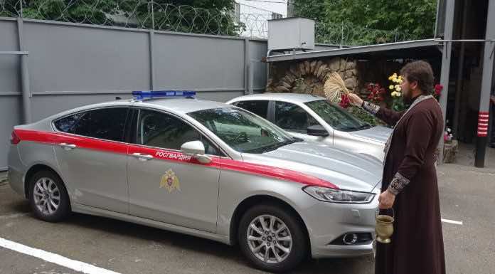 Священник посетил Управление вневедомственной охраны войск нацгвардии России по Краснодарскому краю