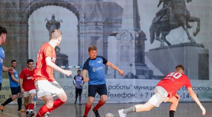 Команда Екатеринодарской епархии принимает участие в Летнем кубке города по мини-футболу