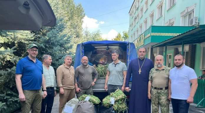 Протоиерей Иоанн Лапко совершил поездку в Луганскую народную республику с гуманитарной помощью