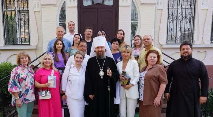 Митрополит Григорий встретился с представителями Ассоциации пресс-служб Кубани