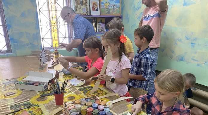 В воскресной школе Свято-Покровского храма Краснодара прошел день открытых дверей