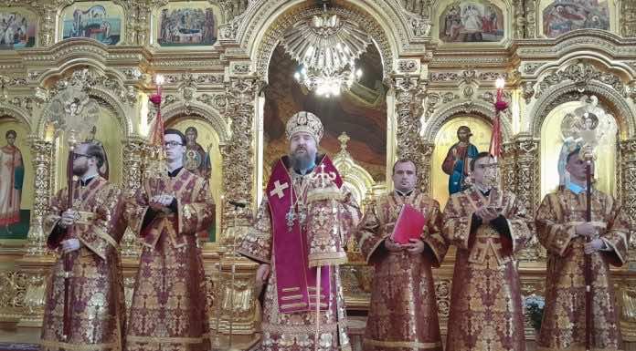 Митрополит Григорий совершил Литургию в день Усекновения главы пророка Иоанна Предтечи