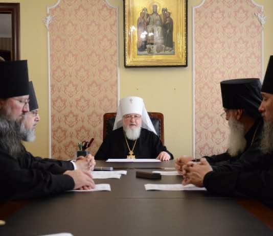 Митрополит Кирилл возглавил заседание Архиерейского совета Кубанской митрополии