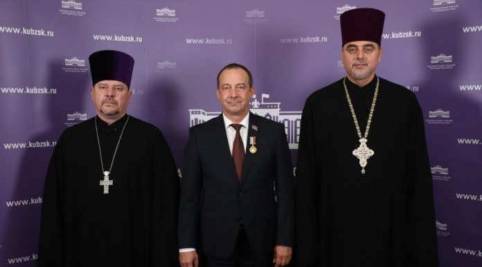 Председатель Законодательного собрания края награжден медалью за заслуги перед Церковью