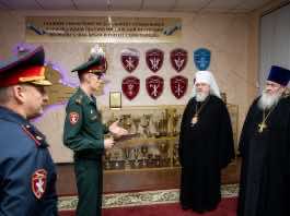 Митрополит Кирилл посетил Главное управление Росгвардии по Республике Крым и городу Севастополю