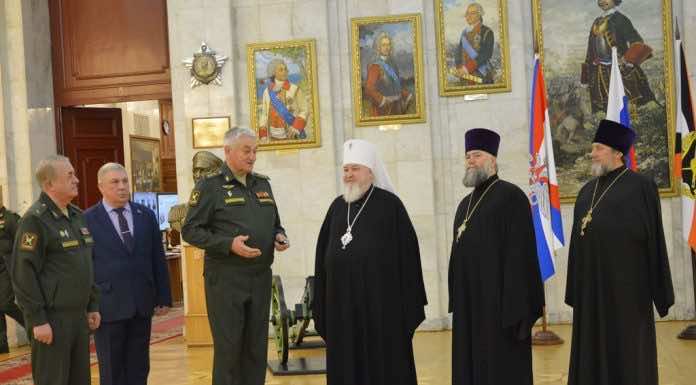 Митрополит Кирилл посетил Военную академию Генерального штаба Вооруженных Сил Российской Федерации
