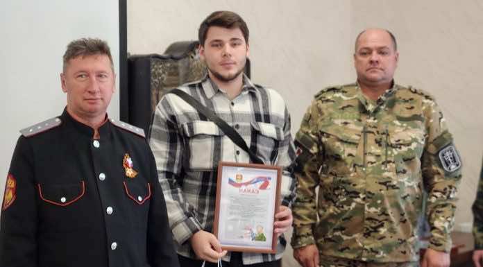 Патриотическую акцию «Мы верим в тебя, солдат!» провели в храме станицы Динской