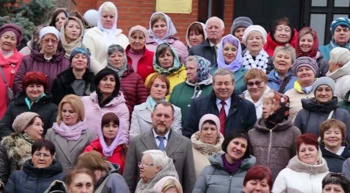 Видеосюжет. Семьи воинов СВО посетили храм Рождества Христова Краснодара