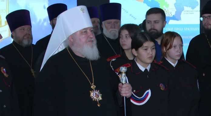 Видеосюжет. В Краснодаре открылась мультимедийная выставка «Летопись Кубанской митрополии»