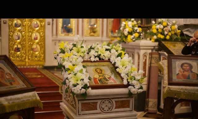 Видеосюжет. День святого Александра Невского в войсковом соборе Краснодара