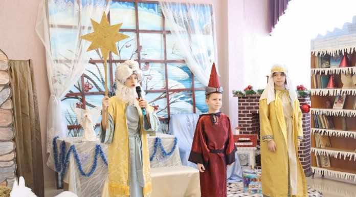 В храмах епархии в святочные дни прошли праздничные мероприятия