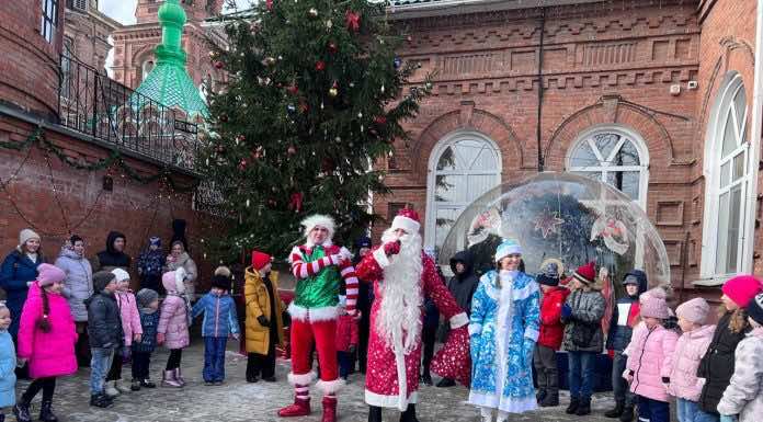 В Екатеринодарской семинарии состоялся Святочный концерт и праздник для самых маленьких