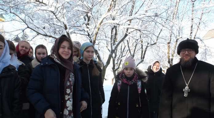 Подворье монастыря «Всецарица» в Динском районе посетили школьники станицы Новониколаевской