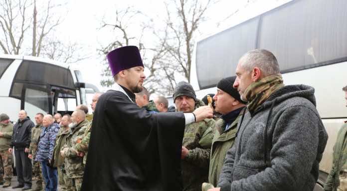 Иерей Николай Симора благословил казаков-добровольцев перед поездкой в зону СВО