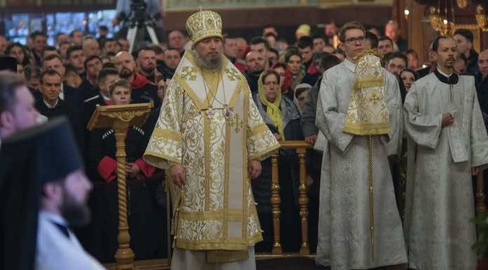 В Рождественскую ночь митрополит Василий совершил первое богослужение на Кубанской кафедре