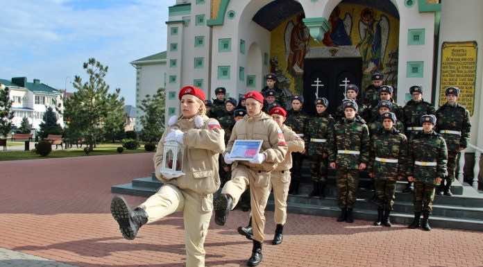Динской район передал свечу памяти Курганинскому району