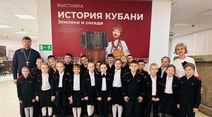 Школьники п. Агроном по благословению священника побывали на экскурсии в музее Фелицына