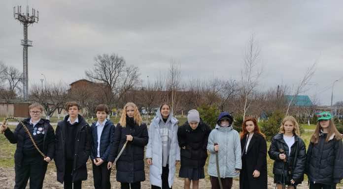 При Вознесенском храме прошло занятие по военной подготовке для казачат