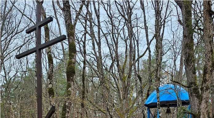 В Северском районе освятили место под строительство нового скита монастыря «Всецарица»