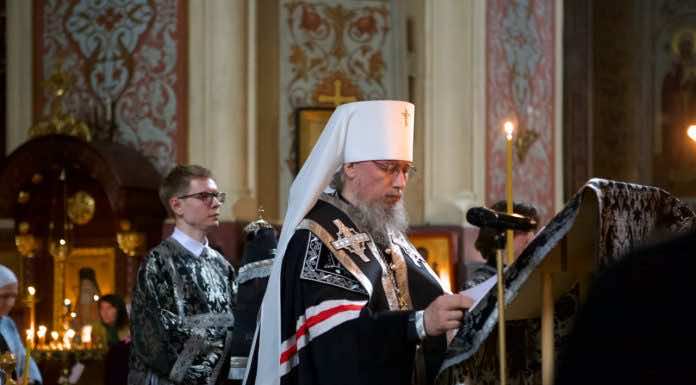 Митрополит Василий возглавил «Мариино Стояние» с чтением Великого покаянного канона