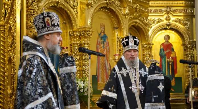 Митрополит Василий принял поздравления с днем своего тезоименитства